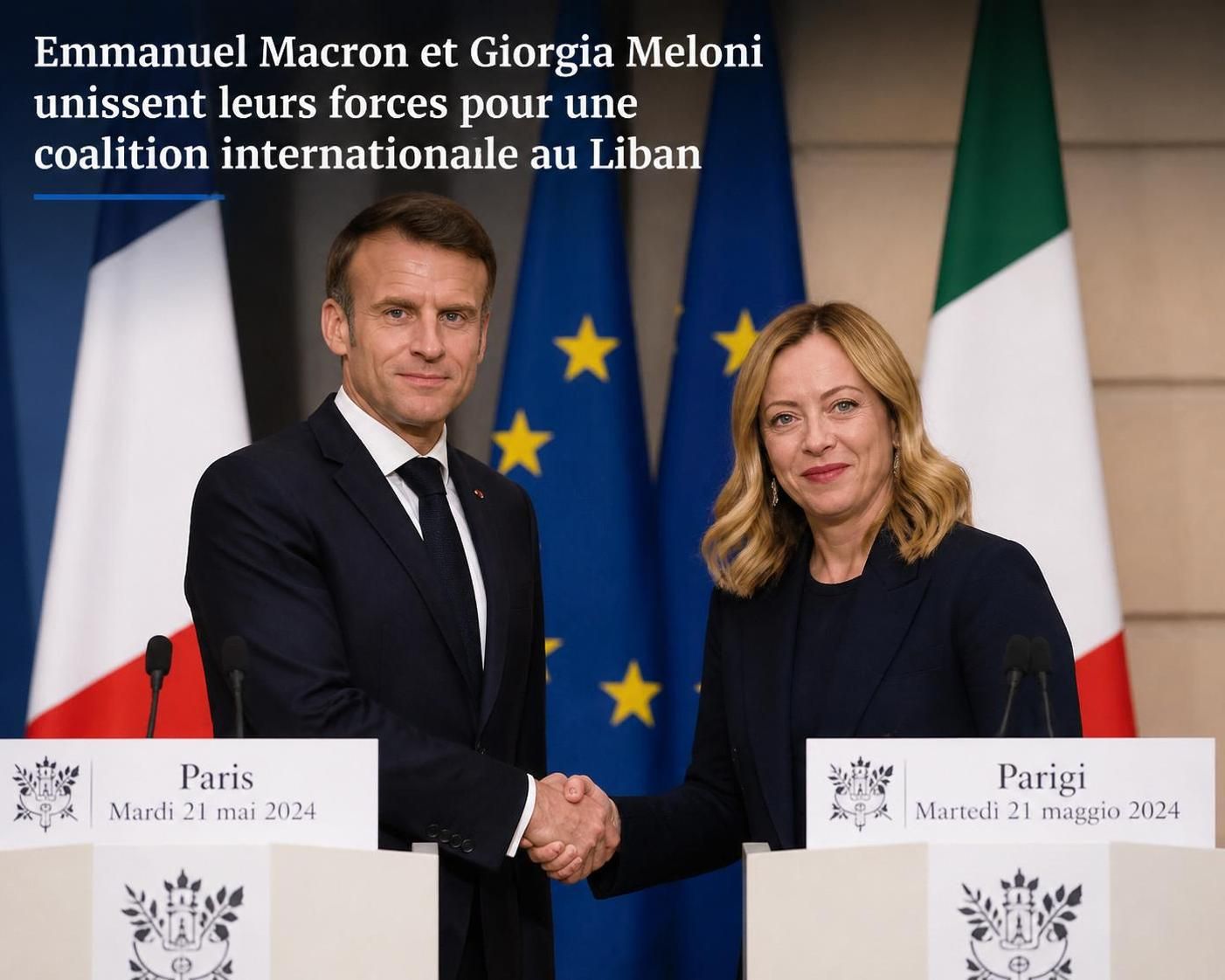 Macron Emmanuel Liban