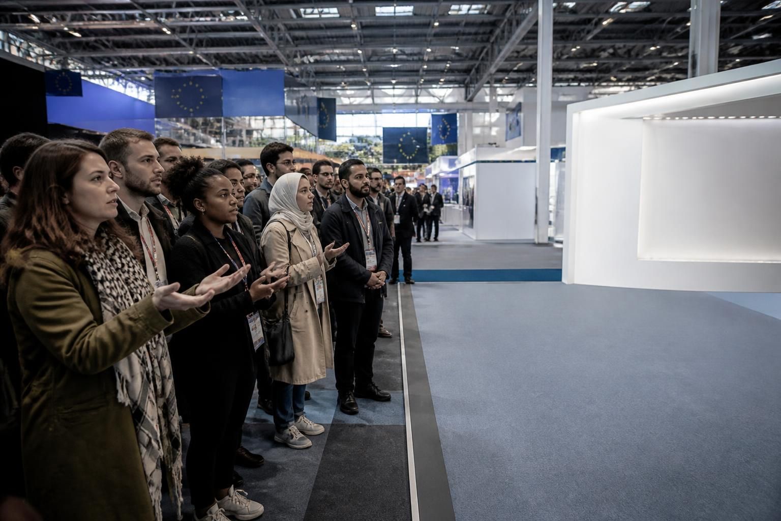 appel solennel à emmanuel macron pour exclure les entreprises israéliennes du salon eurosatory, plaidant pour un boycott en signe de protestation.
