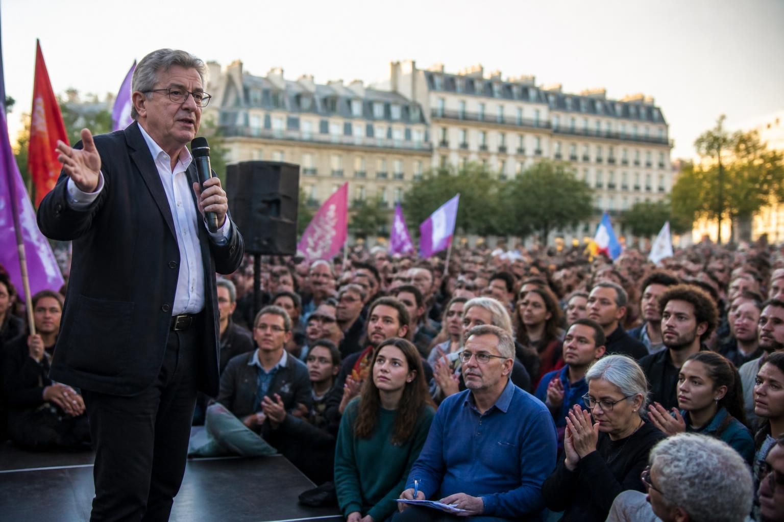 découvrez le meeting de jean-luc mélenchon à saint-denis avec des retranscriptions exclusives fournies par lcp, pour une immersion complète au cœur de l'événement.