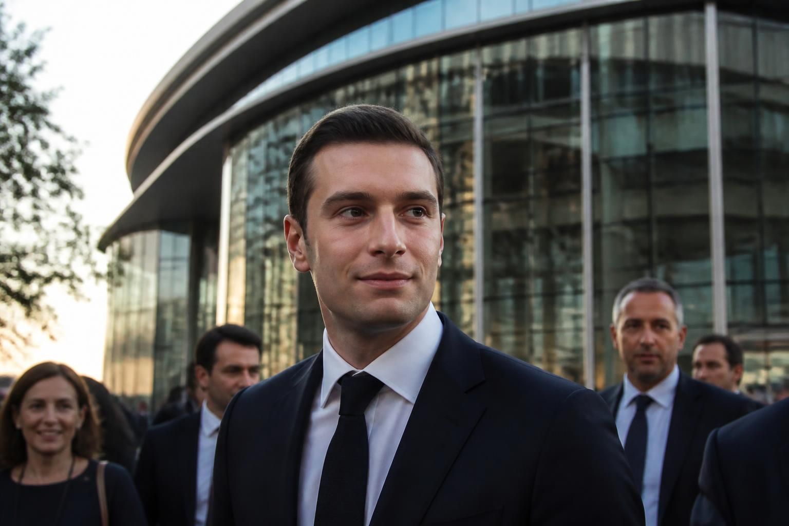 jordan bardella se rend à bruxelles pour une soirée au parlement flamand, invité par le vlaams belang, afin de discuter des enjeux politiques actuels.