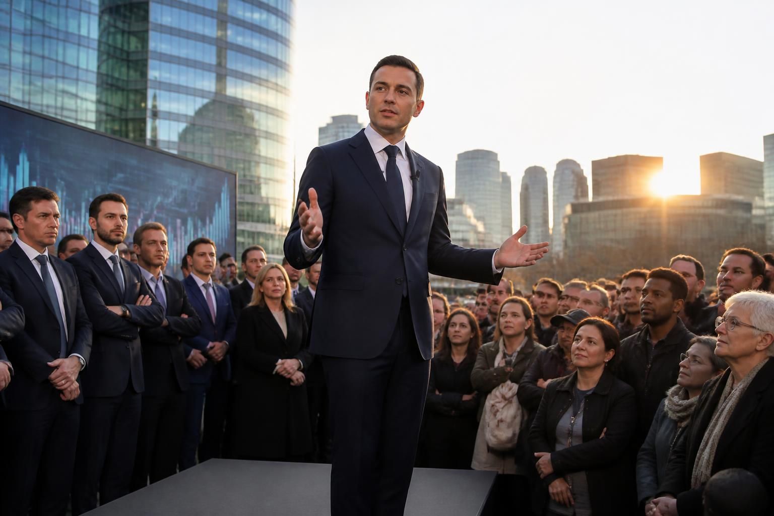découvrez comment jordan bardella navigue entre sa popularité grandissante et le soutien au monde des affaires, un dilemme qui divise ses électeurs.
