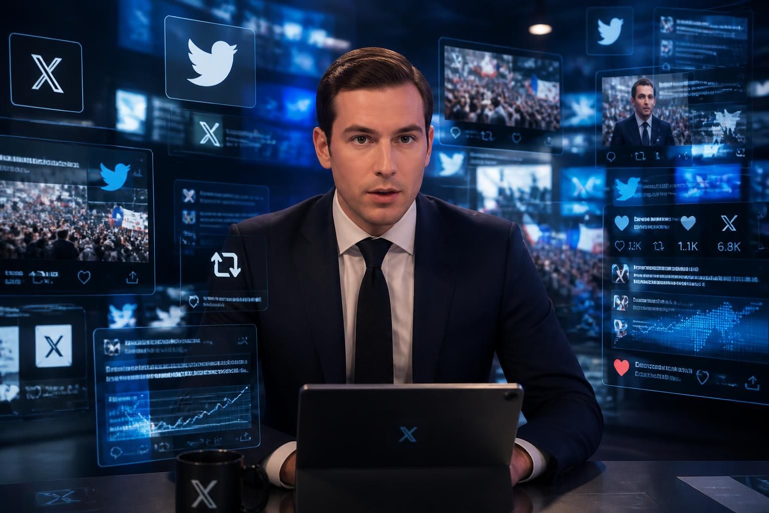 découvrez pourquoi le compte x de jordan bardella fait le buzz et est largement relayé par les médias sociaux dans l'actualité récente.