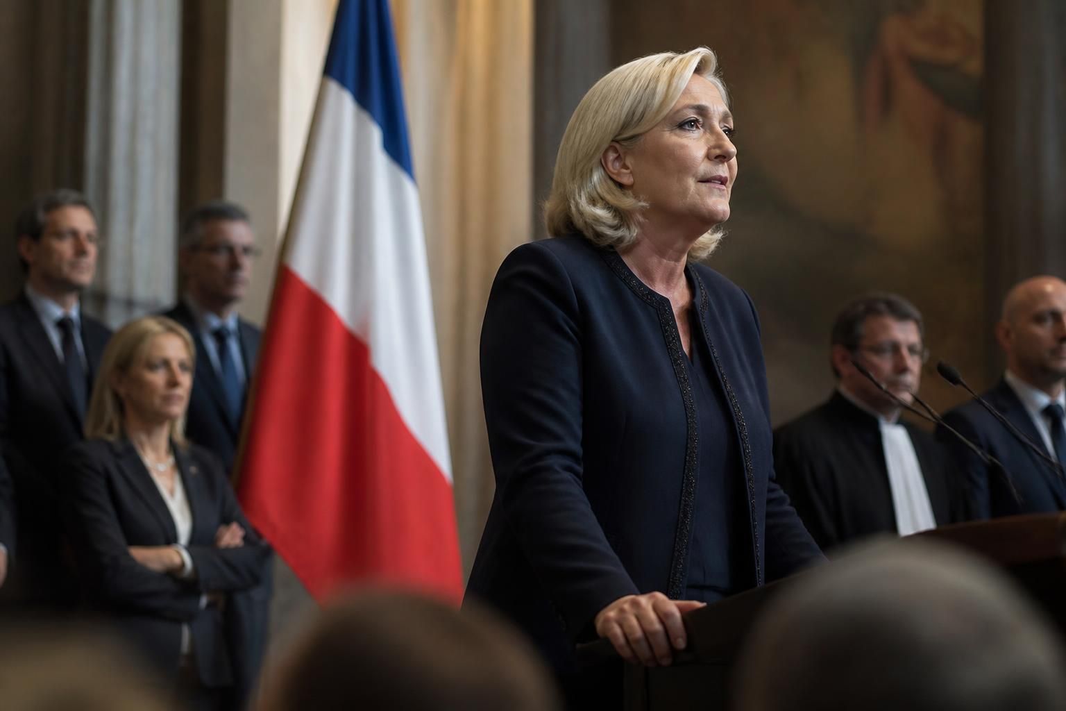 Marine Le Pen condamnée, mais toujours en lice pour la présidentielle 2027 marine le pen condamnée par la justice, mais reste candidate à l'élection présidentielle de 2027, suscitant débats et réactions dans le paysage politique français.