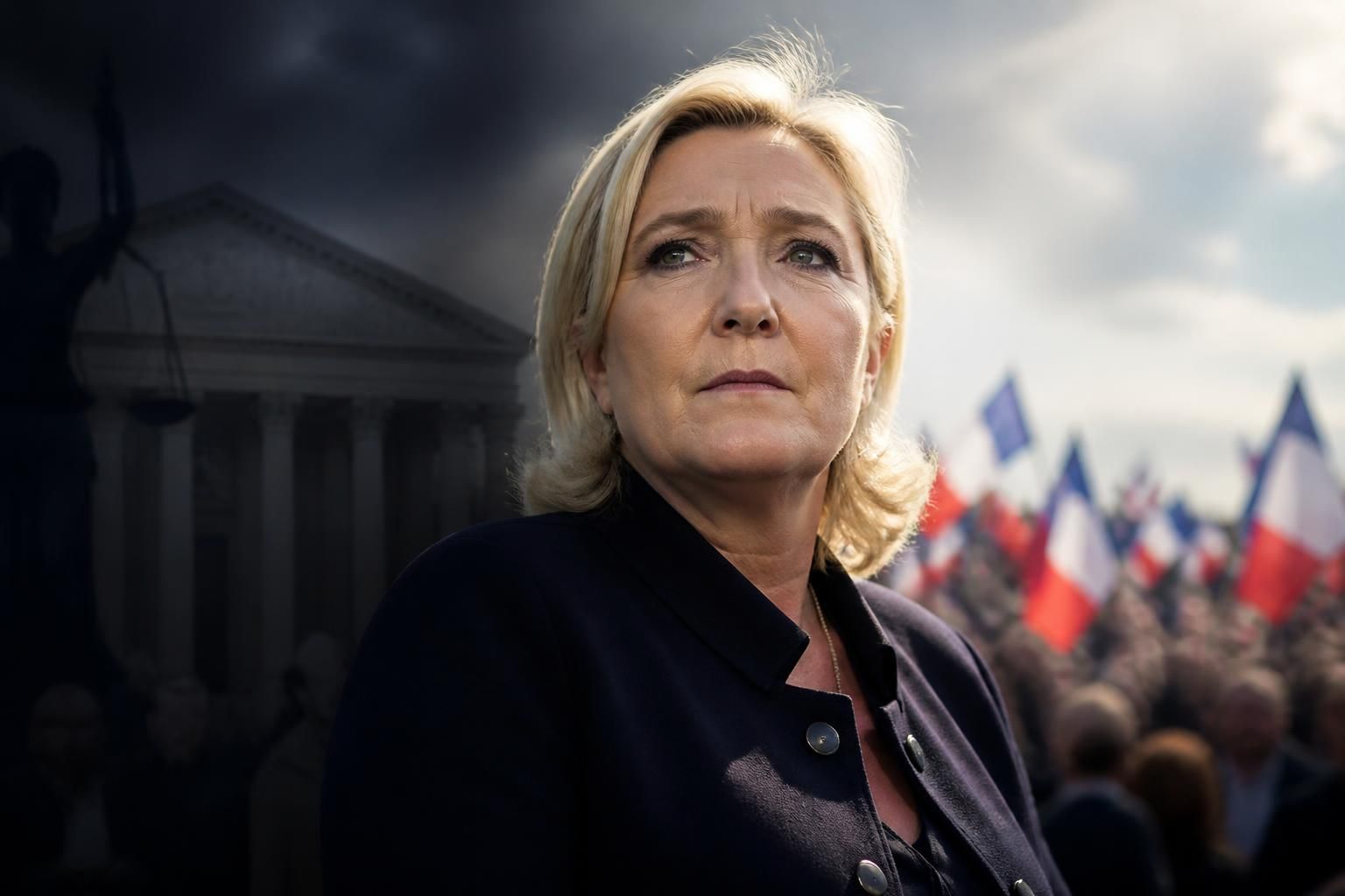 marine le pen fait face à un défi majeur alors qu'elle doit gérer les conséquences d'une condamnation tout en poursuivant sa campagne politique. découvrez les enjeux et les réactions autour de cette situation délicate.