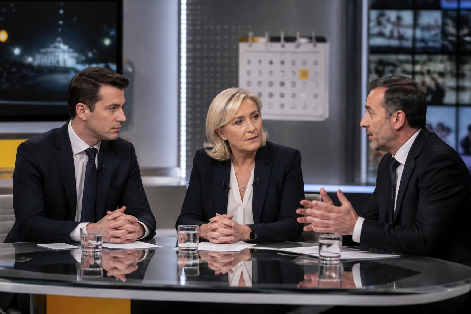 assistez au débat politique sur franceinfo le 1er juillet avec jordan bardella, marine le pen et sébastien chenu, qui échangeront leurs idées sur les enjeux actuels.