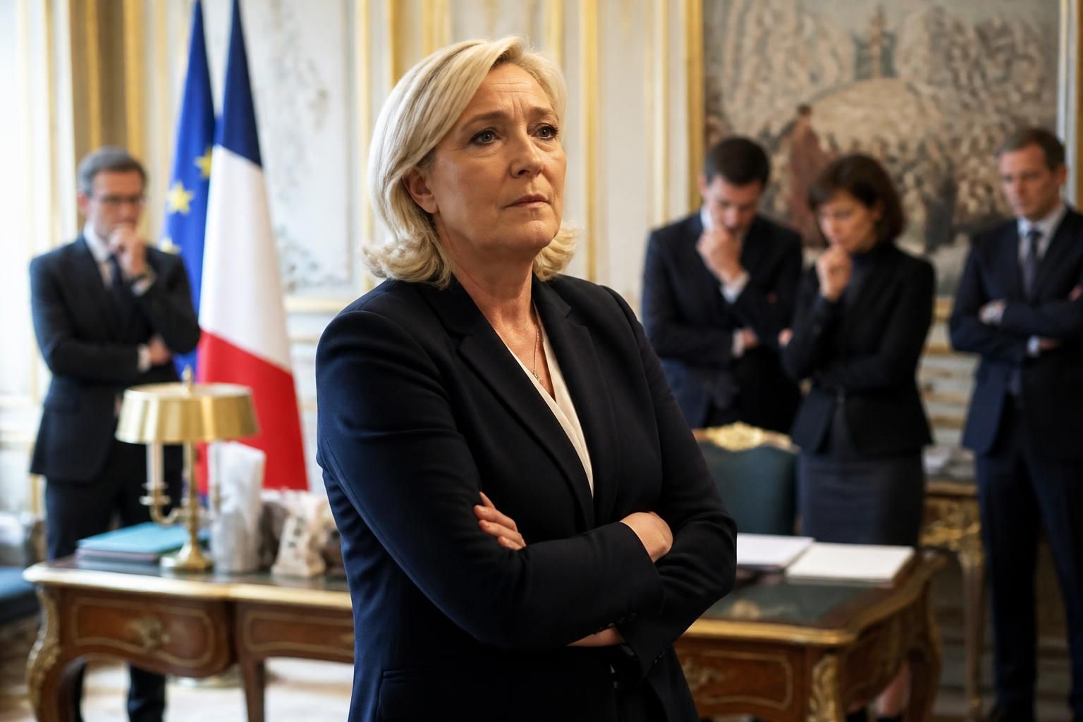 découvrez le message de marine le pen sur la dette française qui suscite la controverse à l'élysée et agite le débat politique.