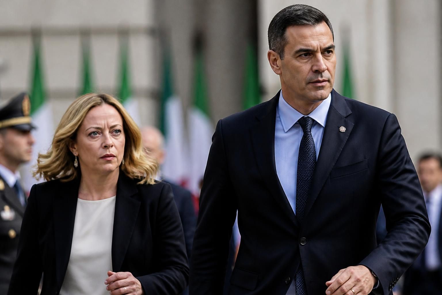 en italie, roberto vannacci prend l'avantage sur giorgia meloni au sein de l'aile droite politique, redéfinissant l'équilibre du pouvoir.