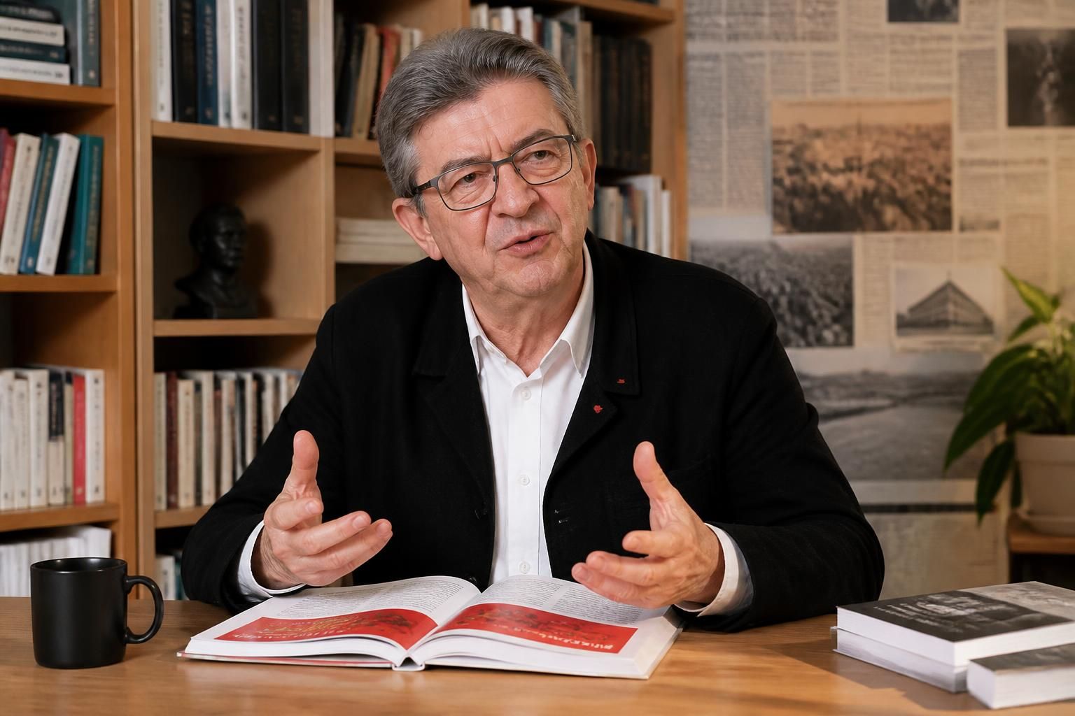 Jean-Luc Mélenchon : Découvrez le livre-programme de l’Institut La Boétie édité par La Dispute, dévoilé par Le Parisien et relayé par L’Express découvrez le livre-programme de jean-luc mélenchon publié par l'institut la boétie et édité par la dispute, révélé en exclusivité par le parisien et relayé par l'express.