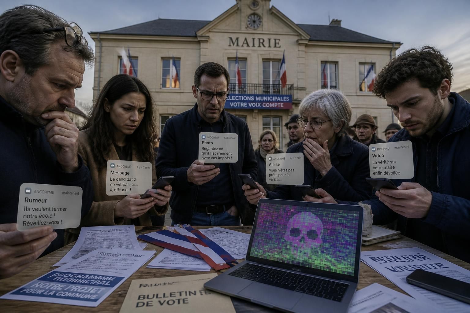 découvrez comment une campagne étrangère de désinformation impacte les élections municipales, suscitant inquiétude et appel à vigilance.
