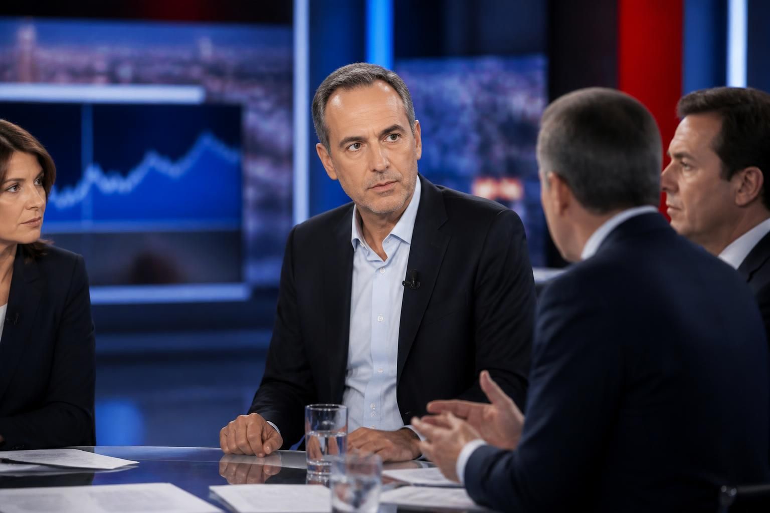 découvrez le débat animé avec raphaël glucksmann sur le plateau du journal de 20 heures de tf1, abordant les enjeux politiques actuels.