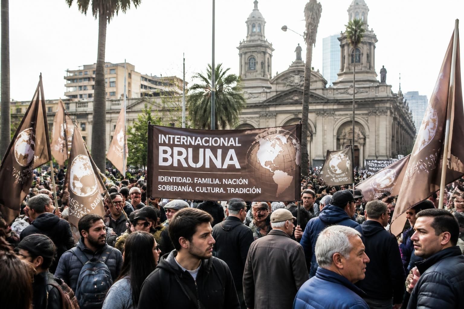 à santiago, des représentants de l’internationale brune se réunissent pour mener une offensive culturelle visant à s’opposer au wokisme, au progressisme et au néo-marxisme.