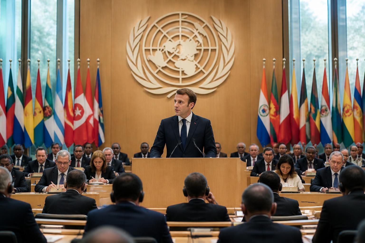 lors de son ultime allocution à l'onu, macron défend avec force le multilatéralisme pour relever ensemble les défis mondiaux.