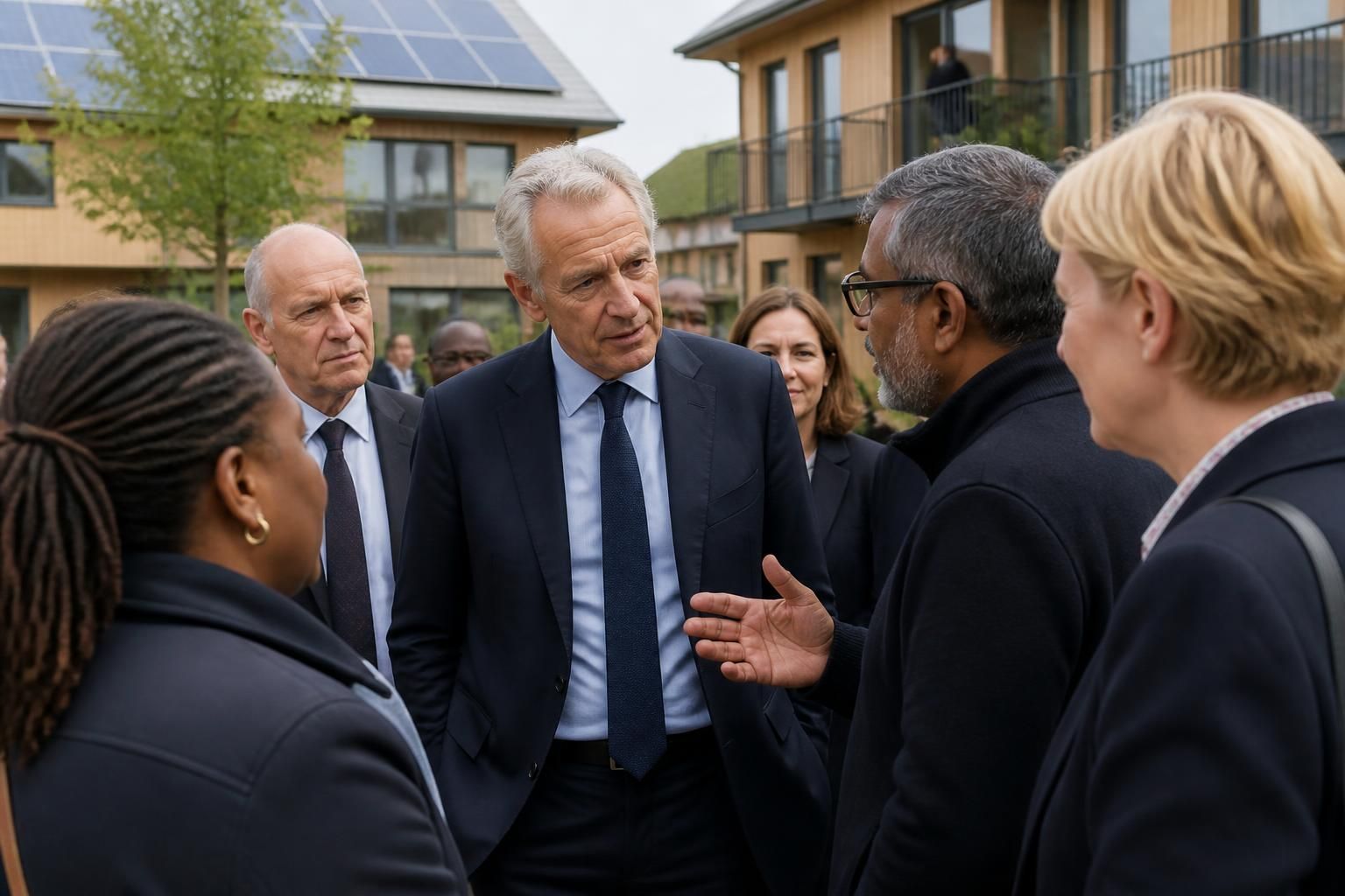 découvrez le reportage sur la tournée de terrain de dominique de villepin et son engagement pour le renforcement des structures locales lors de son récent déplacement.
