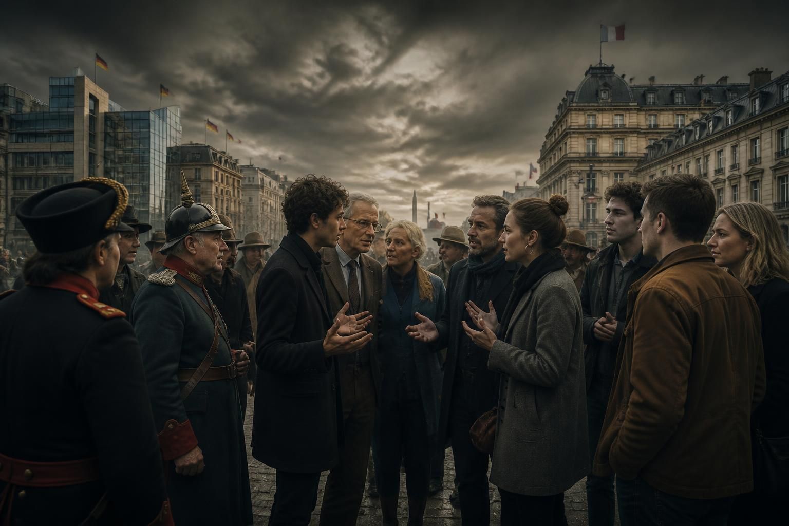 analyse des répercussions politiques en france suite aux événements liés à l'extrême droite en allemagne, entre accusations contemporaines et perspectives historiques.