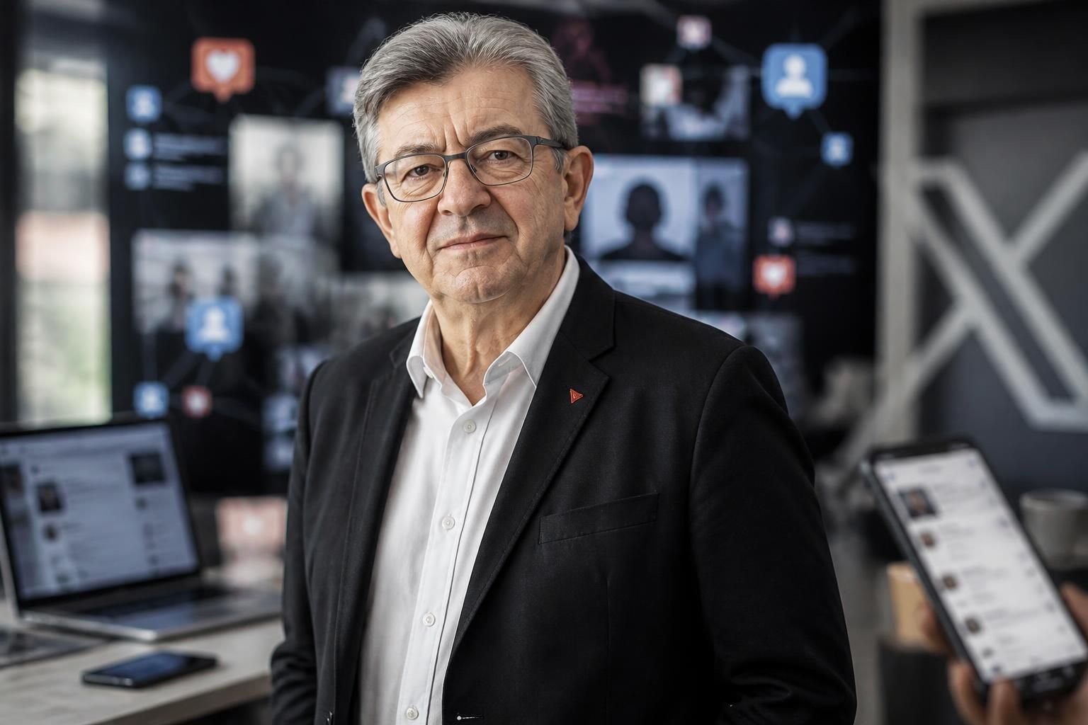 découvrez la publication marquante d’antoine léaument pour la france insoumise sur x, mettant en lumière l'activité de jean-luc mélenchon sur les réseaux sociaux.