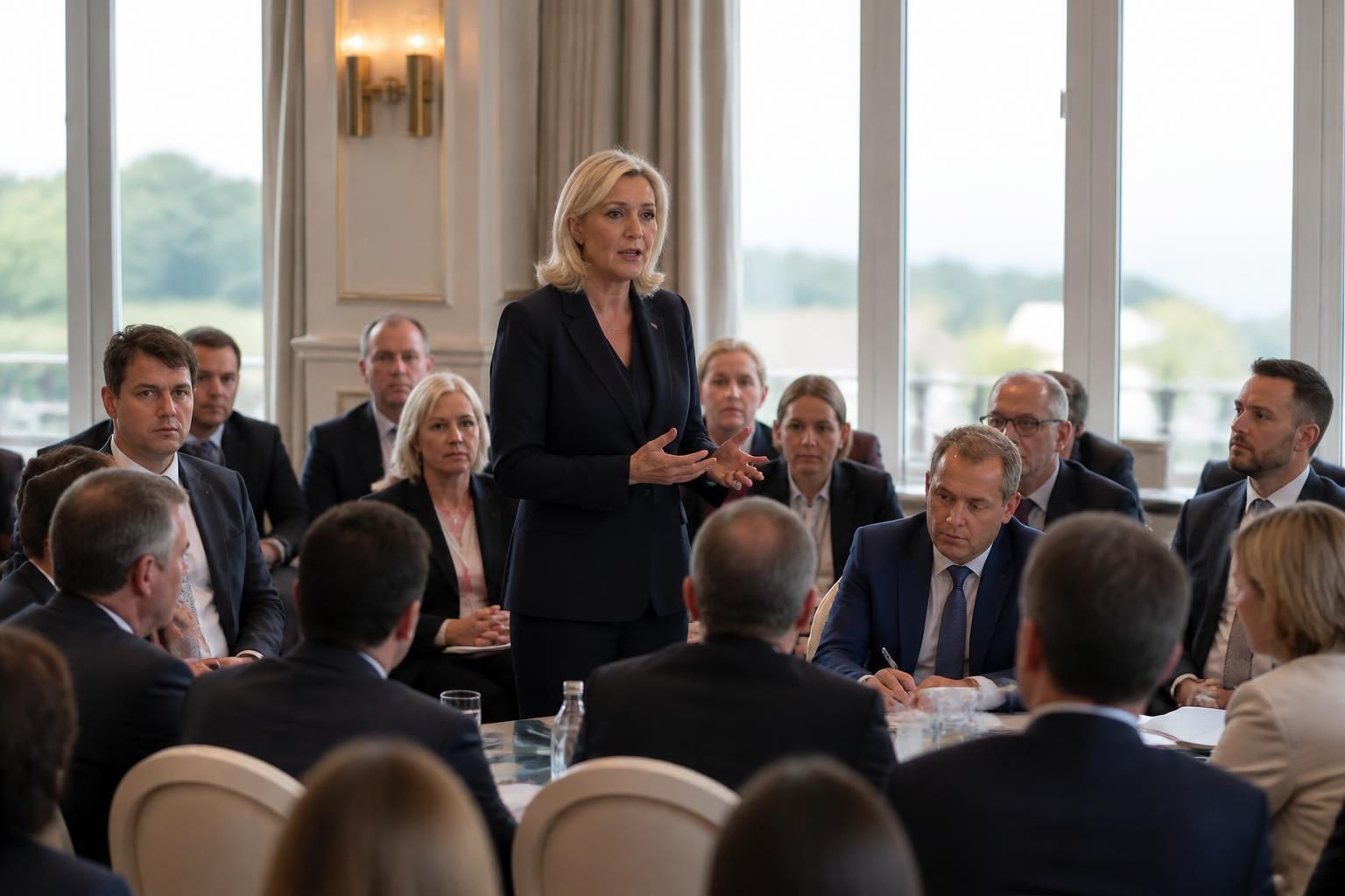marine le pen et les parlementaires du rassemblement national se sont réunis au touquet pour discuter de leurs stratégies. découvrez les propos relayés par la presse à cette occasion.