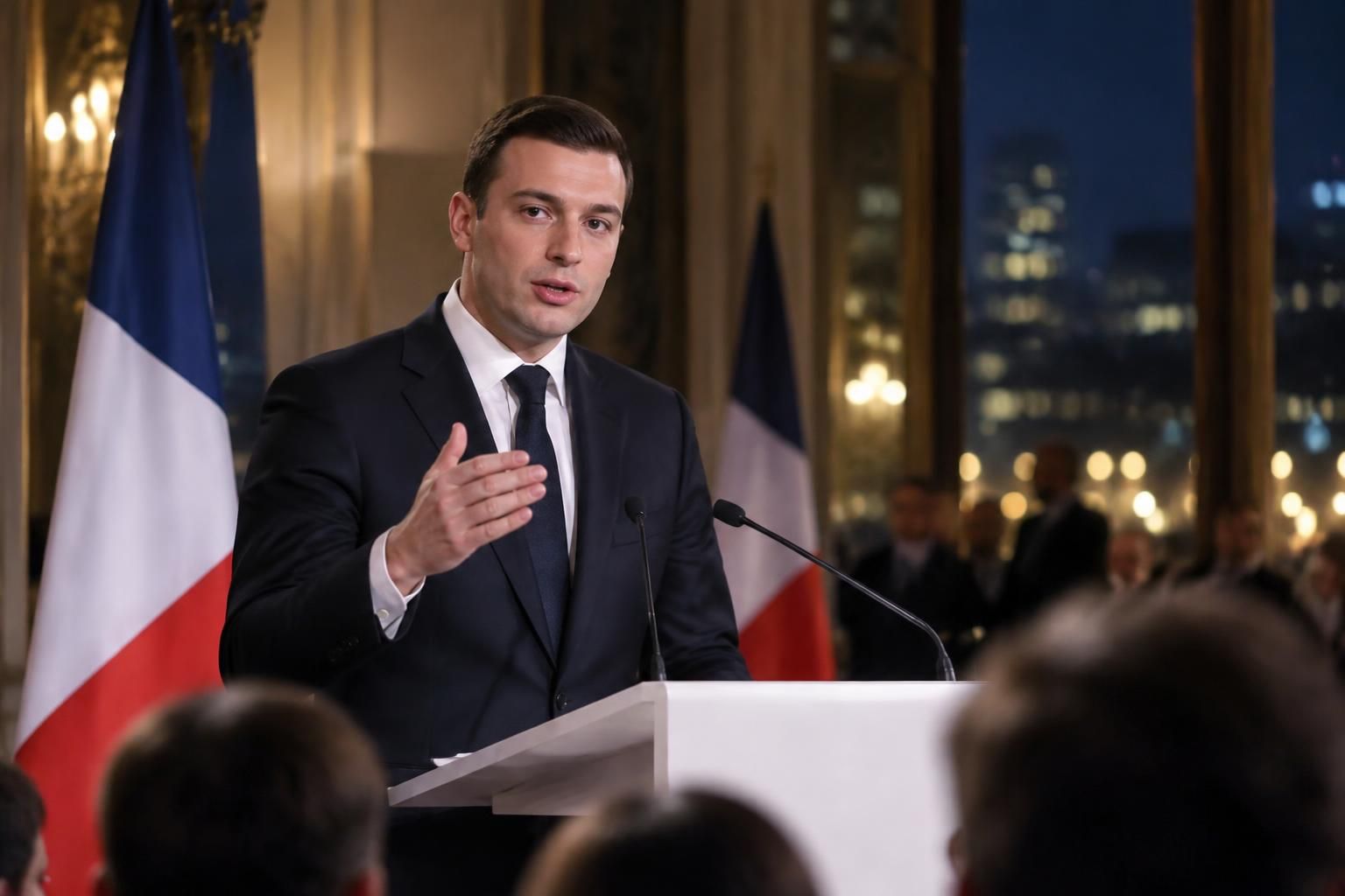 Municipales : Jordan Bardella s’exprime à Paris au soir du second tour au soir du second tour des municipales, jordan bardella s’exprime à paris et réagit aux résultats du scrutin.