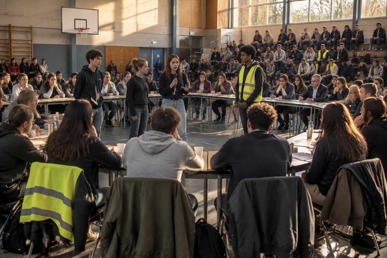 une plateforme de concertation veut donner la parole aux lycéens : ce grand débat inspiré des gilets jaunes peut-il apaiser la contestation ?